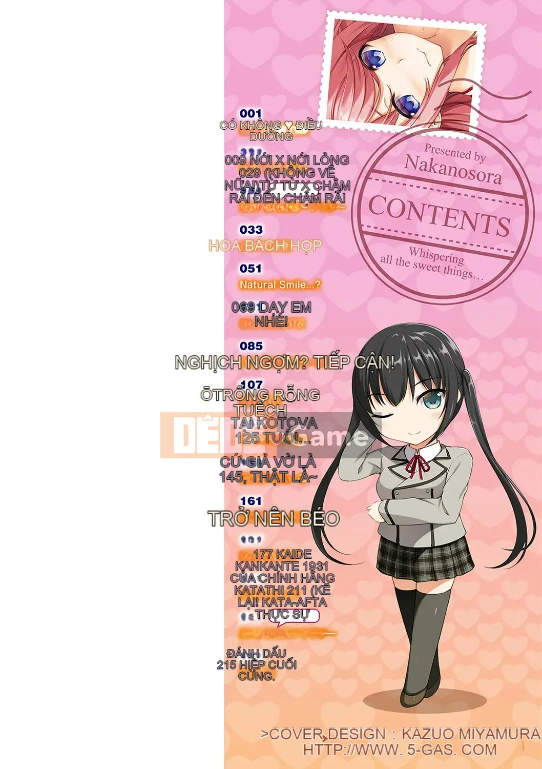 [Gió và Pháp sư] [Nakano Sora] Thì thầm yêu thương...