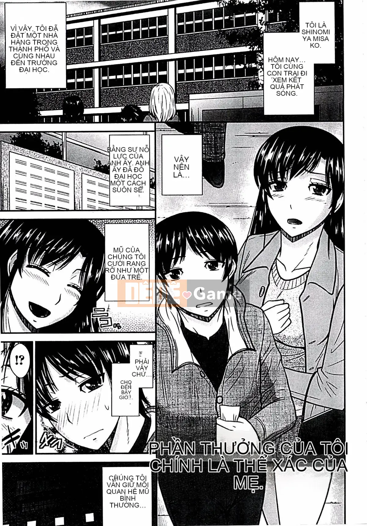 [Momoya Hatakeyama] Nơi mẹ trở thành phụ nữ