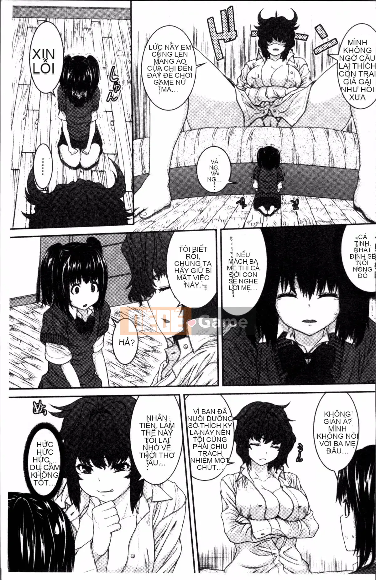 [Nhóm càn quét 4K][Yoshida Inuto] Chị em dâm đãng