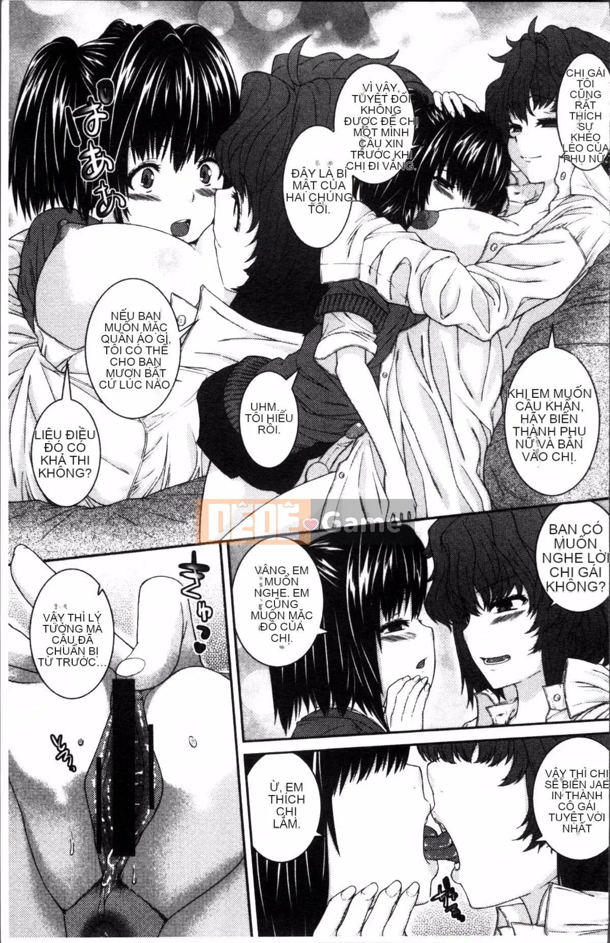 [Nhóm càn quét 4K][Yoshida Inuto] Chị em dâm đãng