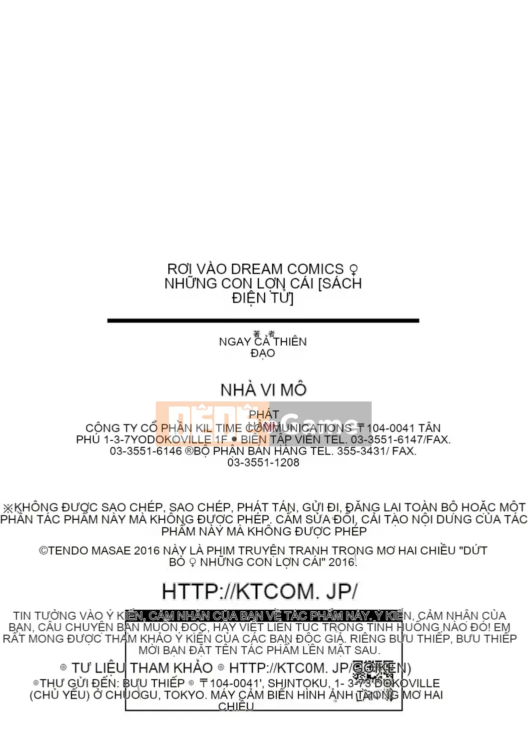 [Masae Tendo] Lợn nữ sa ngã