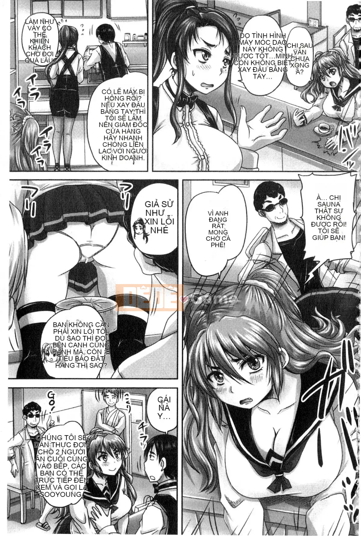 [Nozarashi] Cafe Người phụ nữ đã lập gia đình Nô lệ thịt