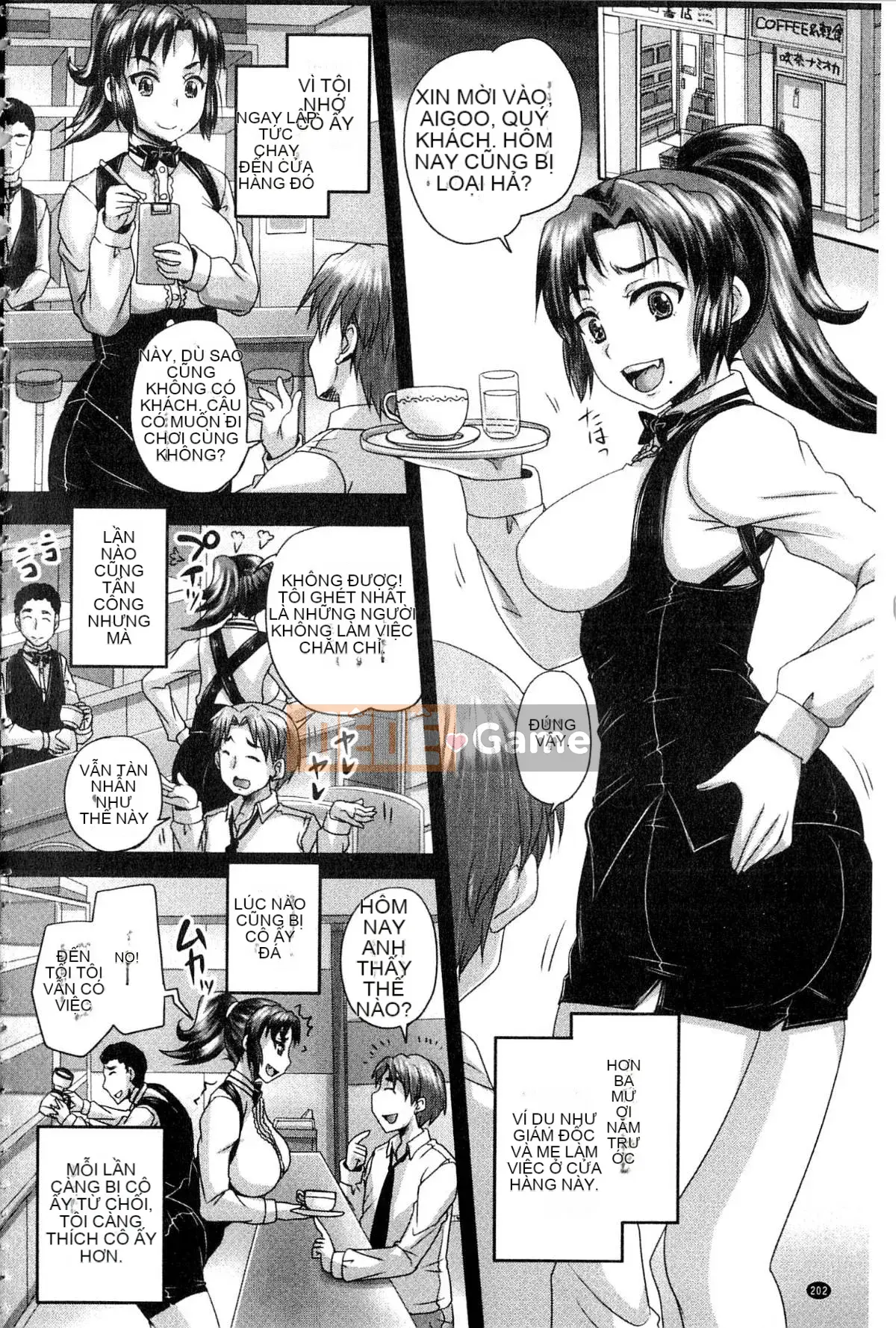 [Nozarashi] Cafe Người phụ nữ đã lập gia đình Nô lệ thịt