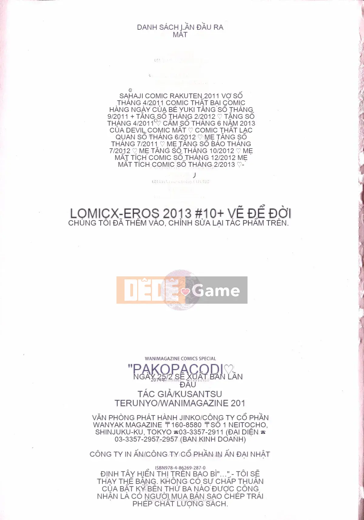 [Kazeyo Y⑨ Production] [Kusatsu Terunyo] Hãy Paco Paco