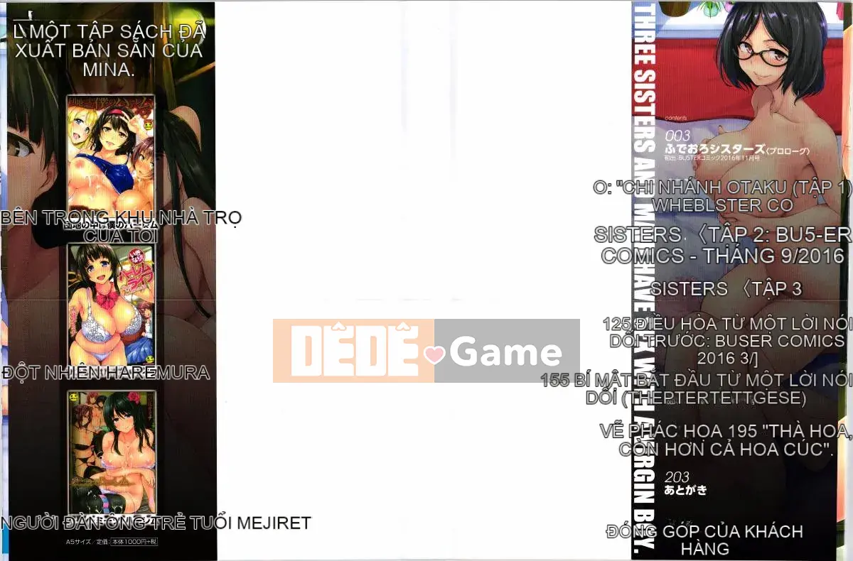 [Kazeyo NtR Production] [Tachibana Omina] Ở nhà Harem Fudeoro Sisters