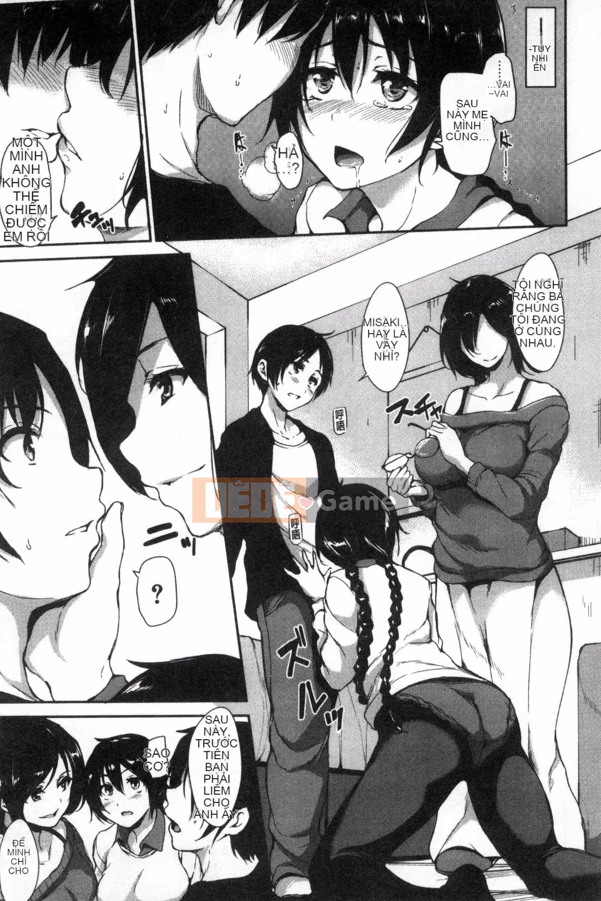 [Kazeyo NtR Production] [Tachibana Omina] Ở nhà Harem Fudeoro Sisters