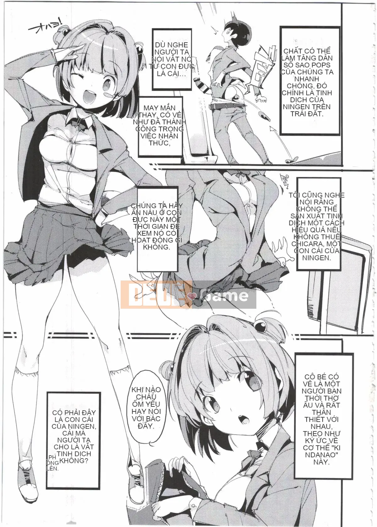 (C91) [Potetosarada (Chris)] Pop Ni-kei Joshi Hoảng loạn!