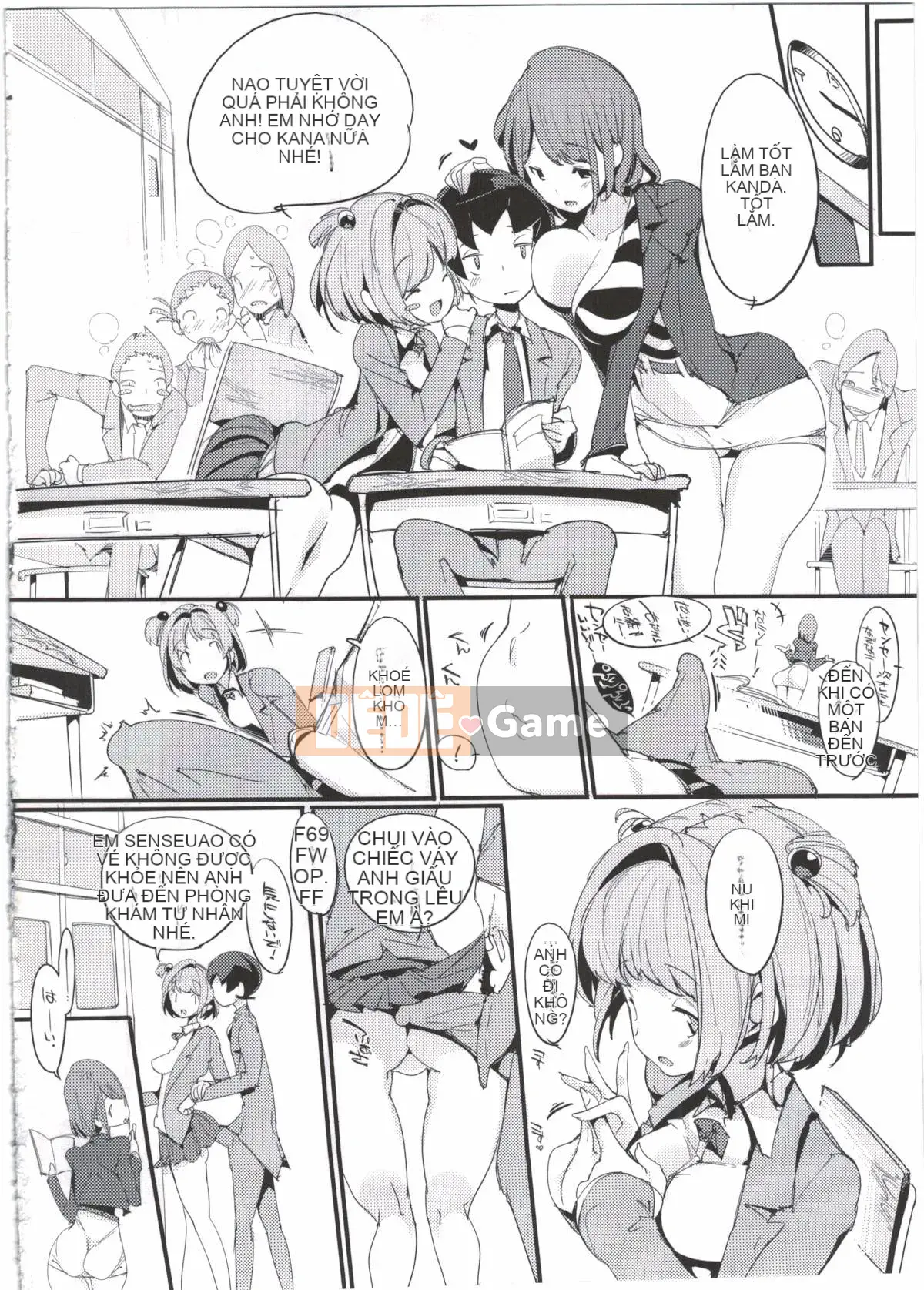 (C91) [Potetosarada (Chris)] Pop Ni-kei Joshi Hoảng loạn!