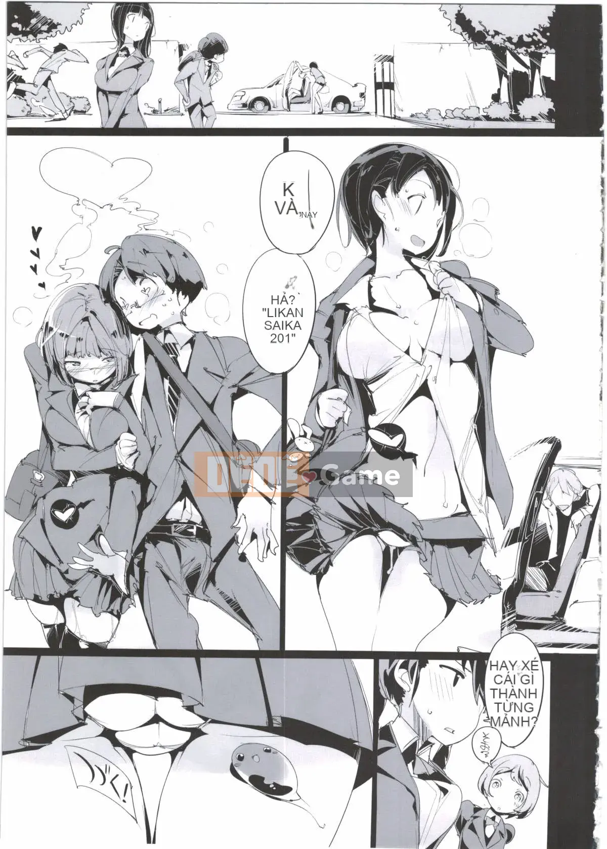 (C89) [Potetosarada (Chris)] Pop Ni-kei Joshi Hoảng loạn!