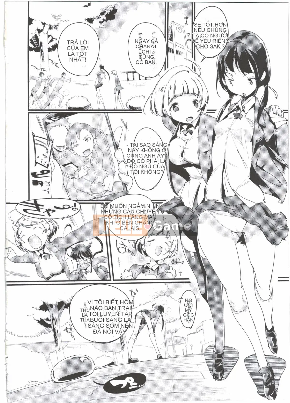 (C90) [Potetosarada (Chris)] Pop Ni-kei Joshi Hoảng loạn!