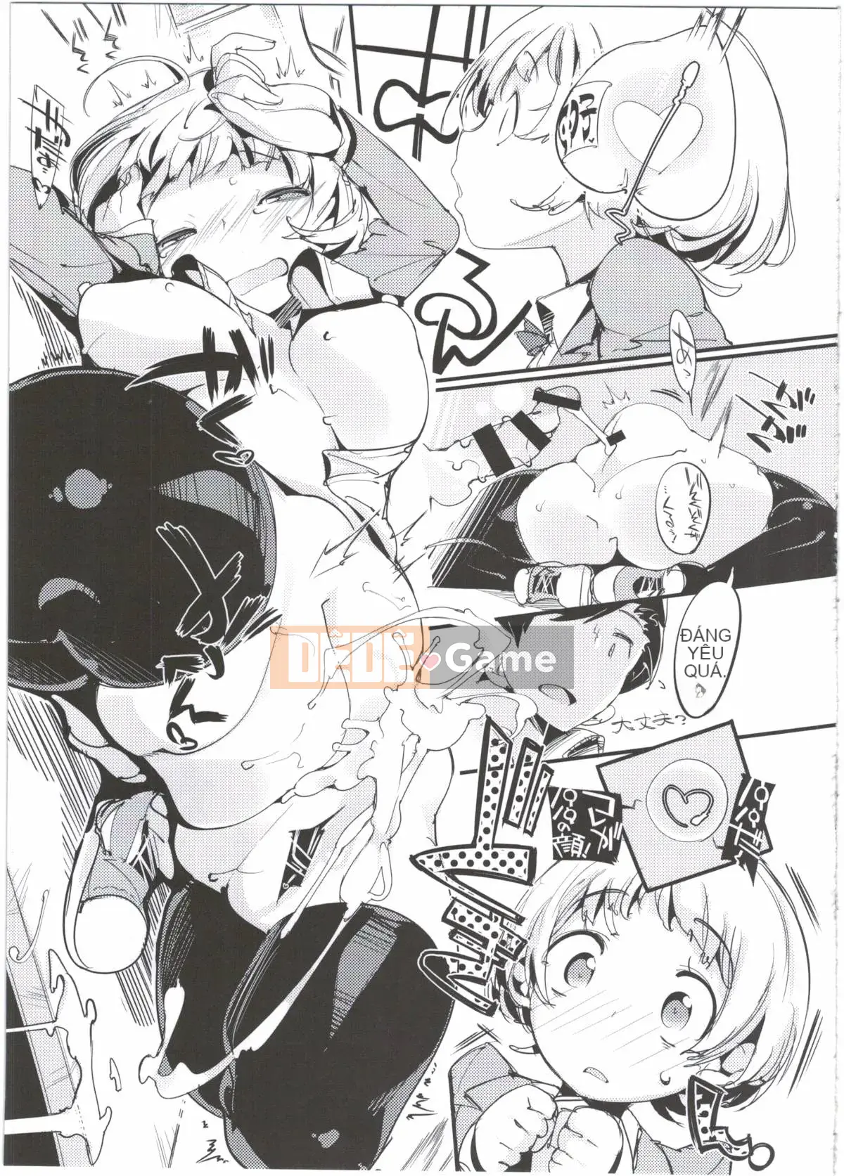 (C90) [Potetosarada (Chris)] Pop Ni-kei Joshi Hoảng loạn!