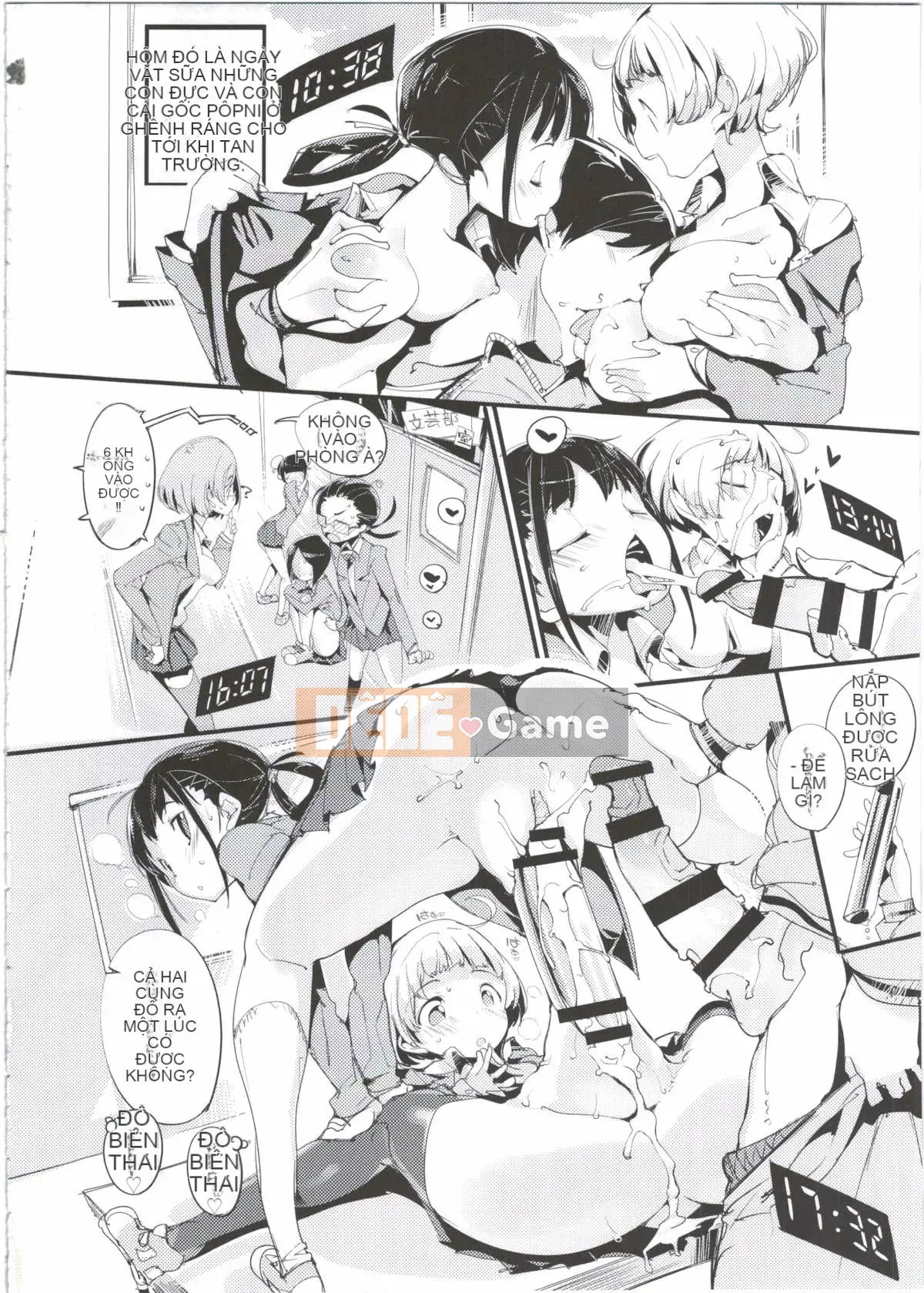 (C90) [Potetosarada (Chris)] Pop Ni-kei Joshi Hoảng loạn!