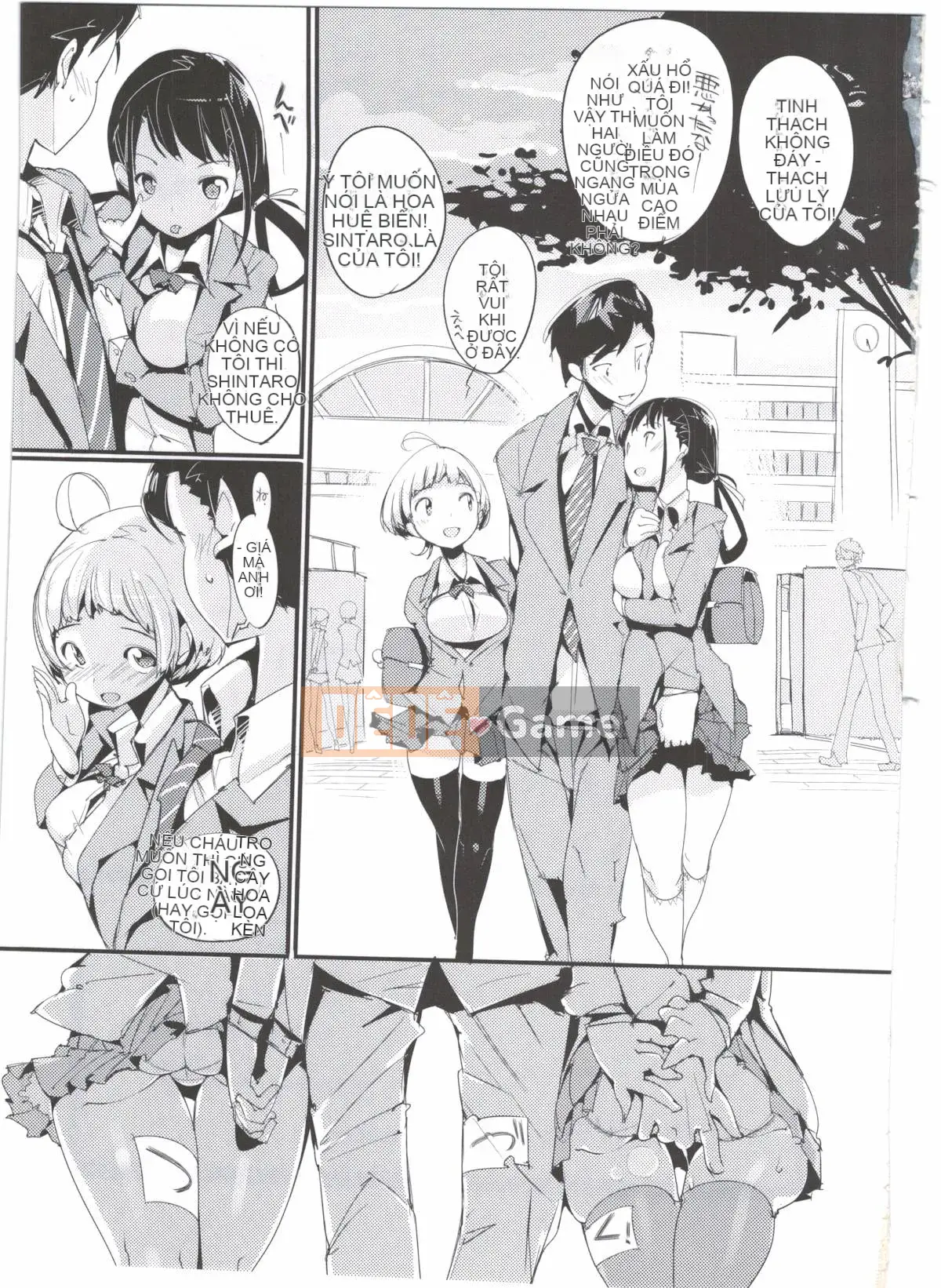 (C90) [Potetosarada (Chris)] Pop Ni-kei Joshi Hoảng loạn!