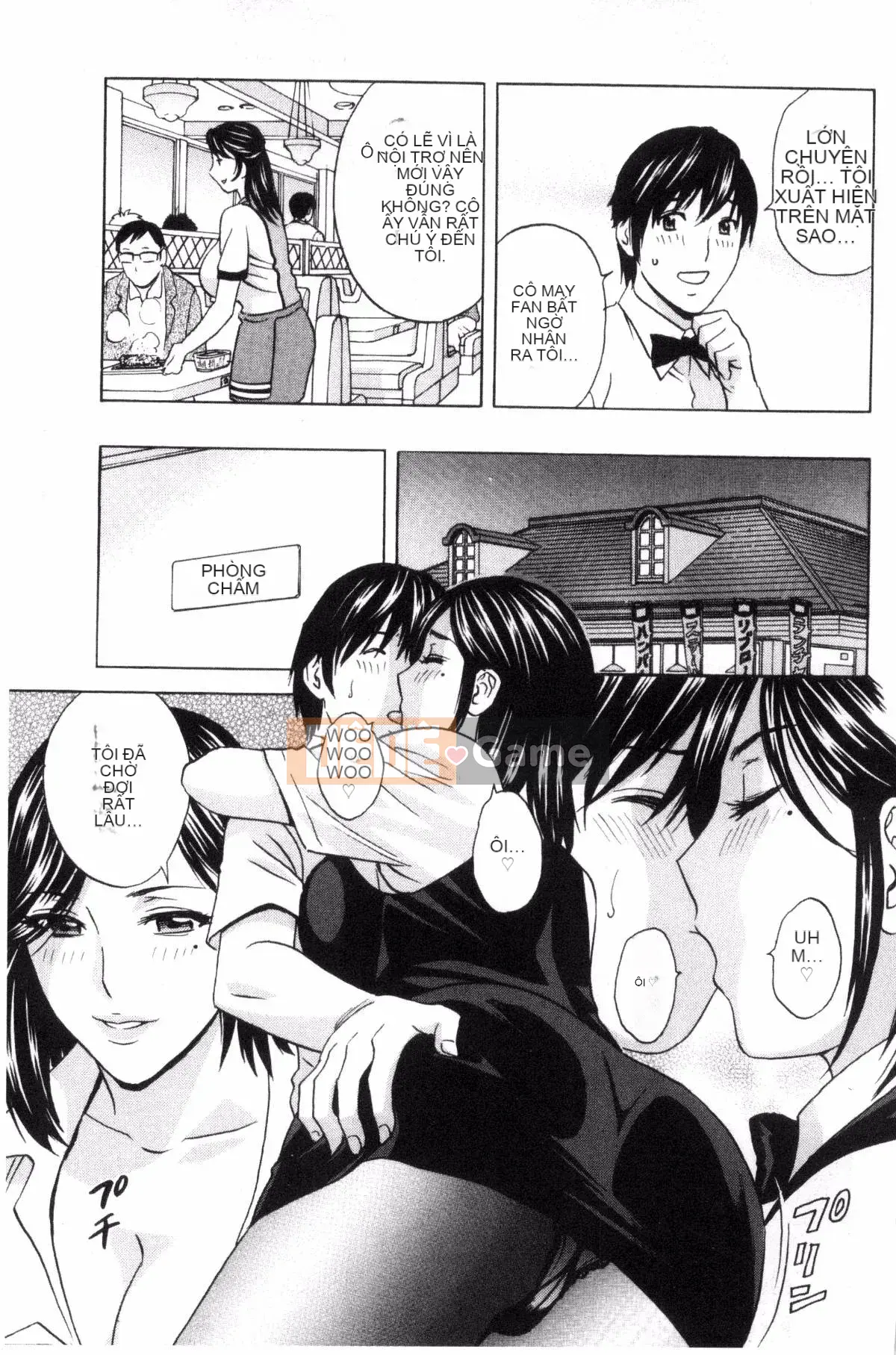 [Kazeteki Koubou] [Eimaru] So sánh sữa chín