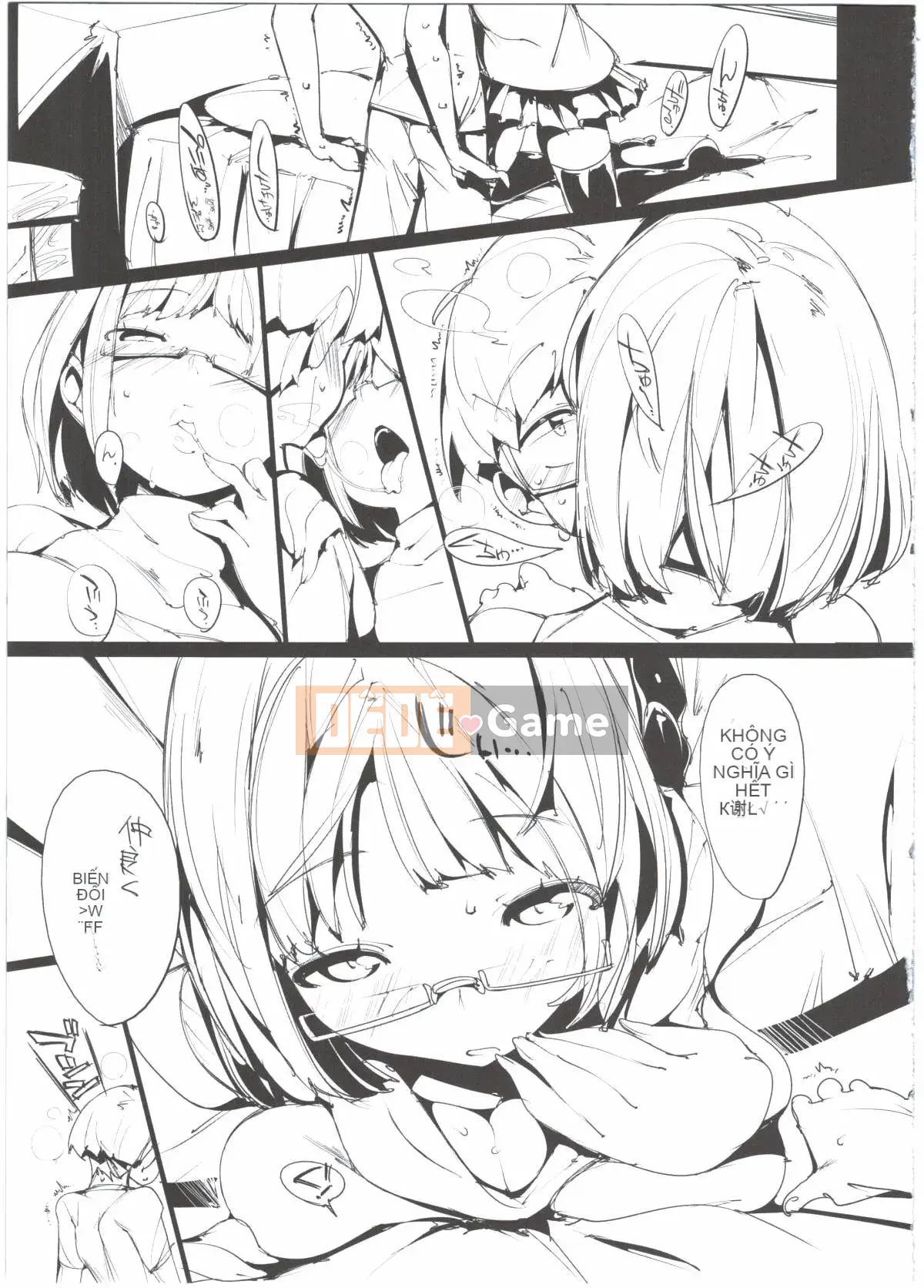 (C86) [Potetosarada (Chris)] Pop Ni-kei Joshi Hoảng loạn!