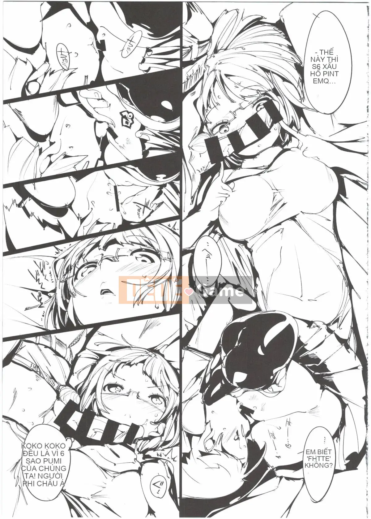 (C86) [Potetosarada (Chris)] Pop Ni-kei Joshi Hoảng loạn!