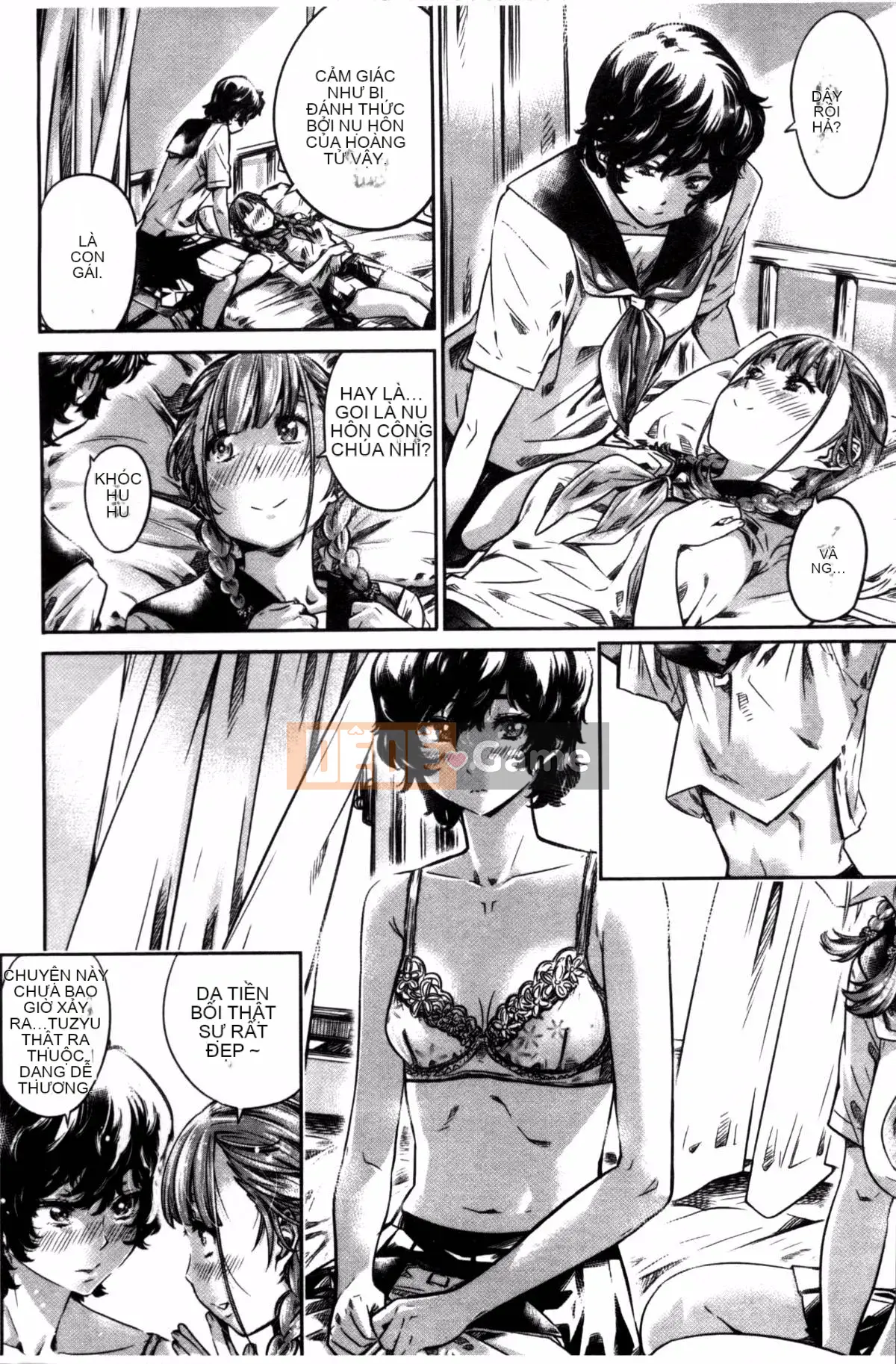 [Nhóm càn quét 4K][MARUTA] Một cô gái đem lòng yêu bông hoa huệ nhiều màu