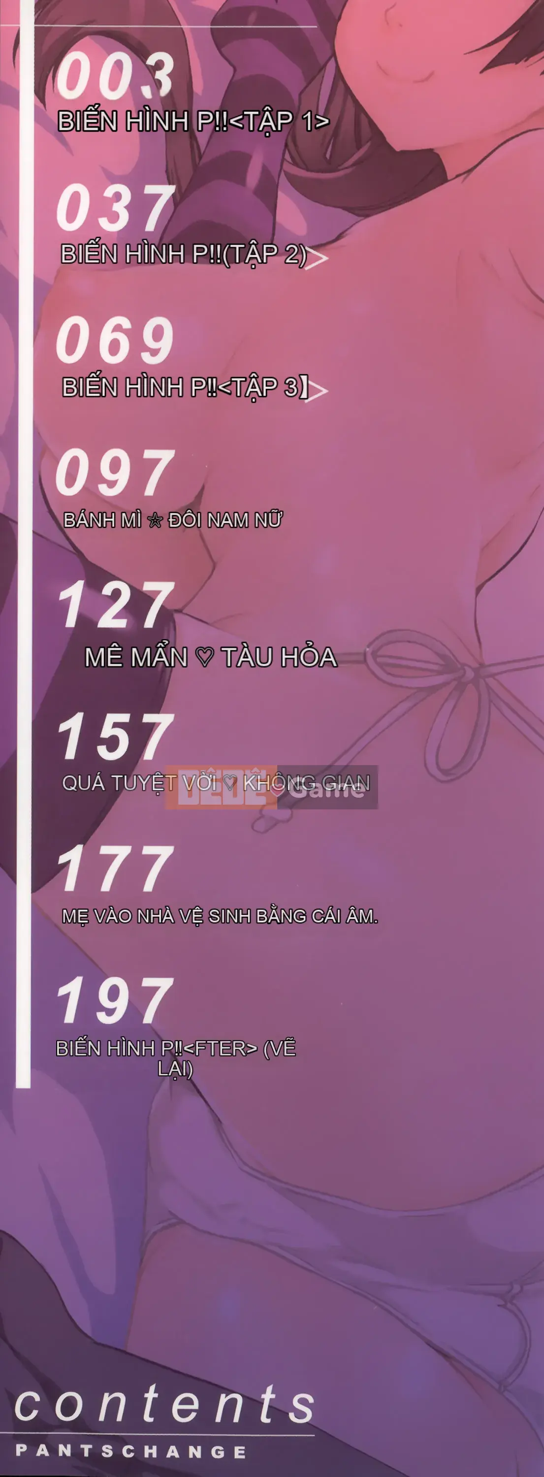 [Shinama] Thay quần!