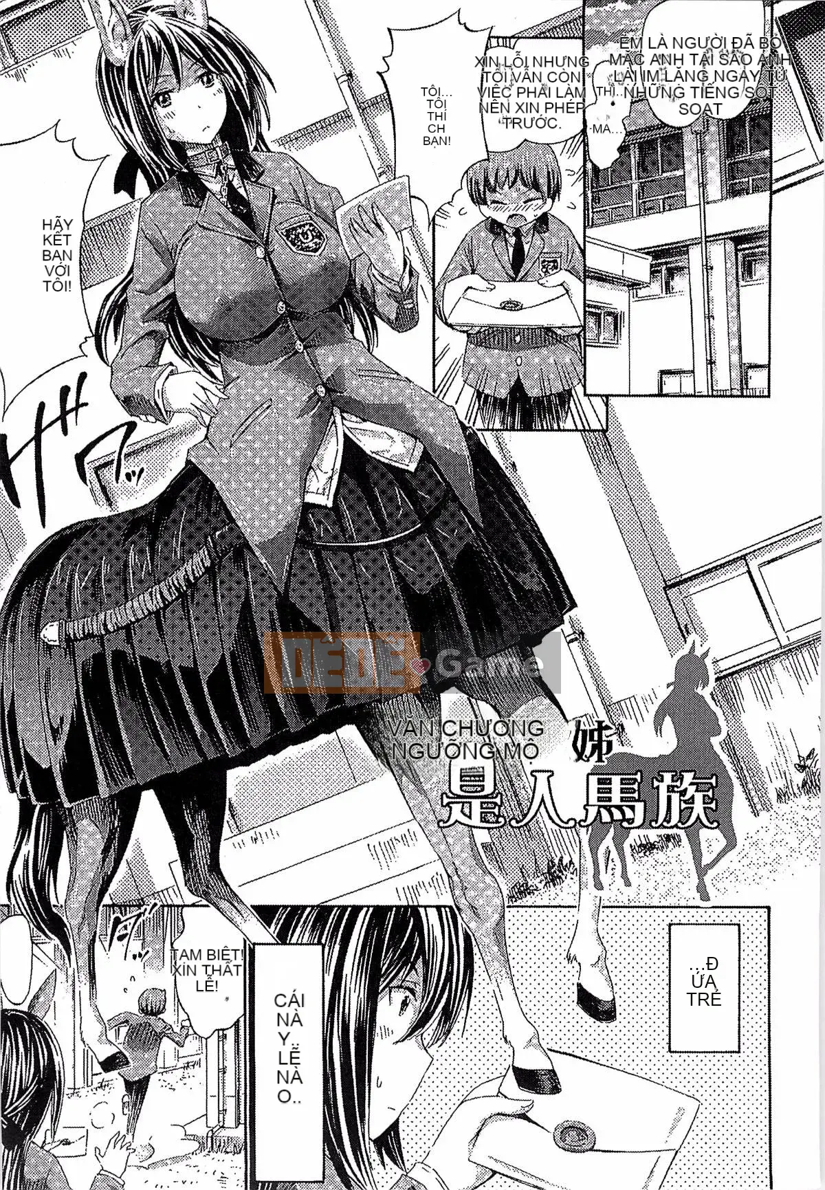 [Horitomo] Cô gái mà bạn quan tâm là một cô gái quái vật