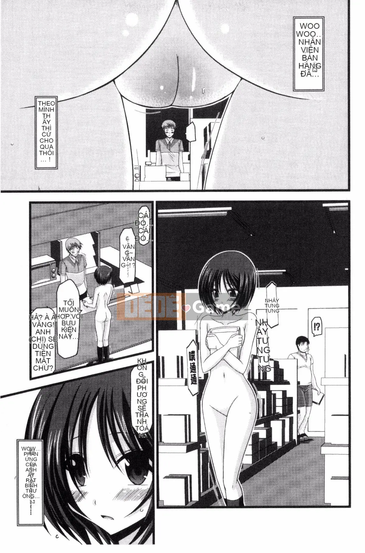 [Kazeteki Koubou][Charu] Em gái lộ hàng chơi dưới