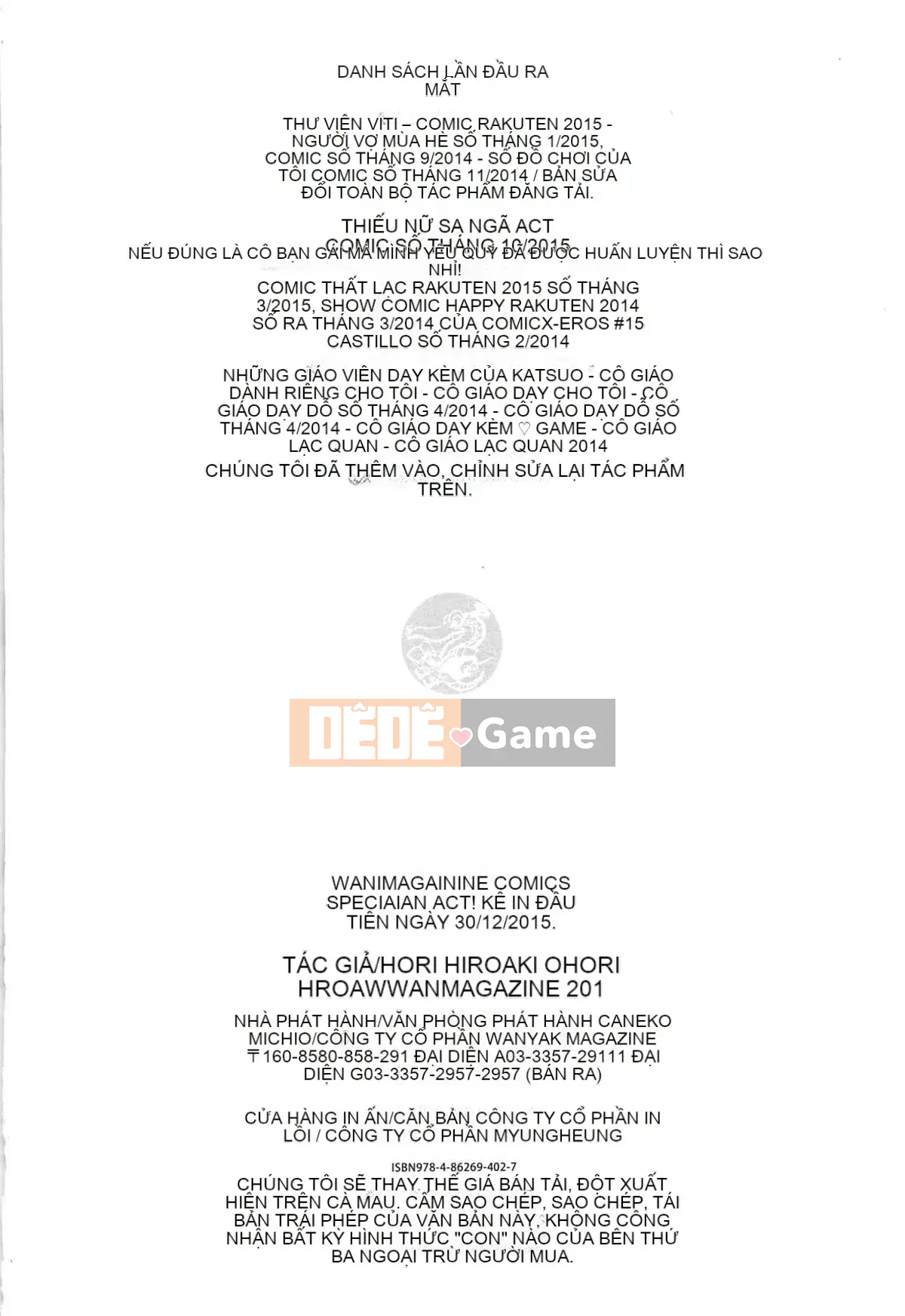 [Kazeteki Koubou][Hiroaki Hori] Hành động đĩ!