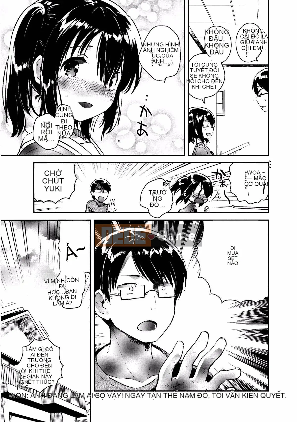 [Squeeze Candy Heaven (Ichihaya)] Quan hệ tình dục với em gái tôi vì thế giới sẽ bị hủy diệt [Công ty gia đình CE]