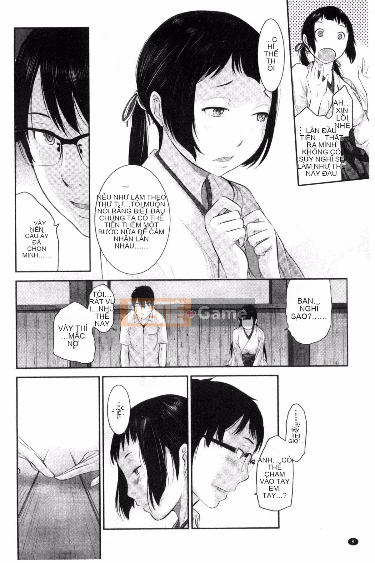 [Kazeteki Koubou][Harazaki Kuma] Lời giới thiệu tình yêu của thiếu nữ trong đền thờ