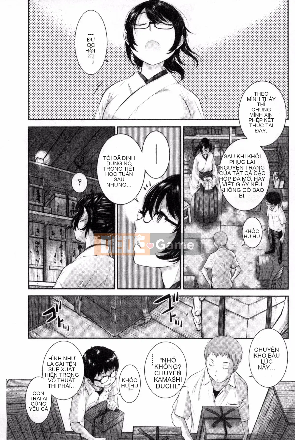 [Kazeteki Koubou][Harazaki Kuma] Lời giới thiệu tình yêu của thiếu nữ trong đền thờ