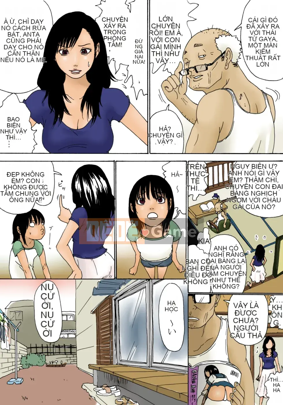 [Quỹ Kusukawa] Đừng vào với ông nội!