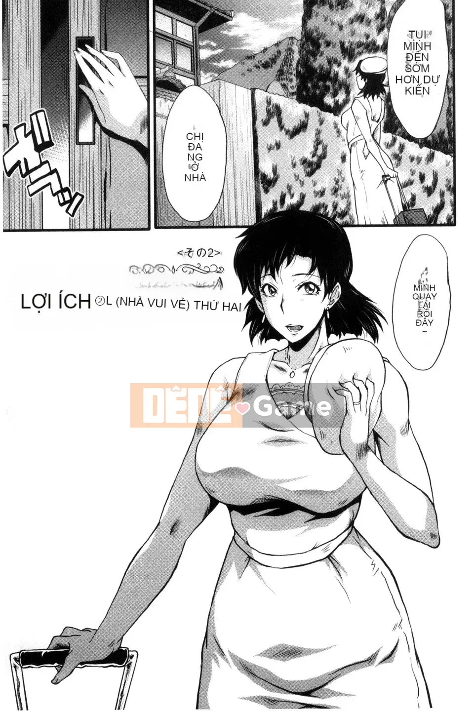 [SINK] Hai mẹ con trong phòng giáo