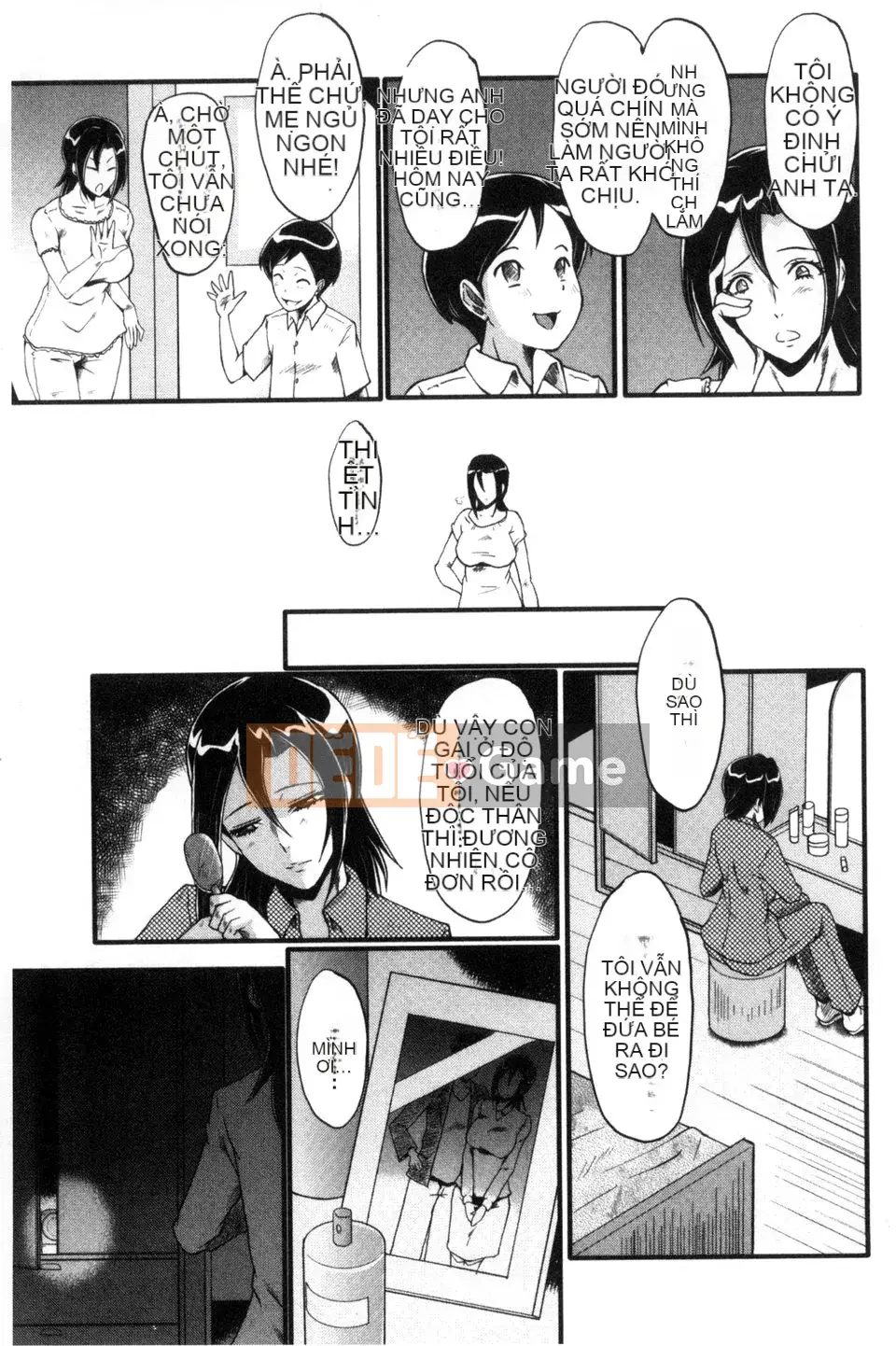 [SINK] Hai mẹ con trong phòng giáo