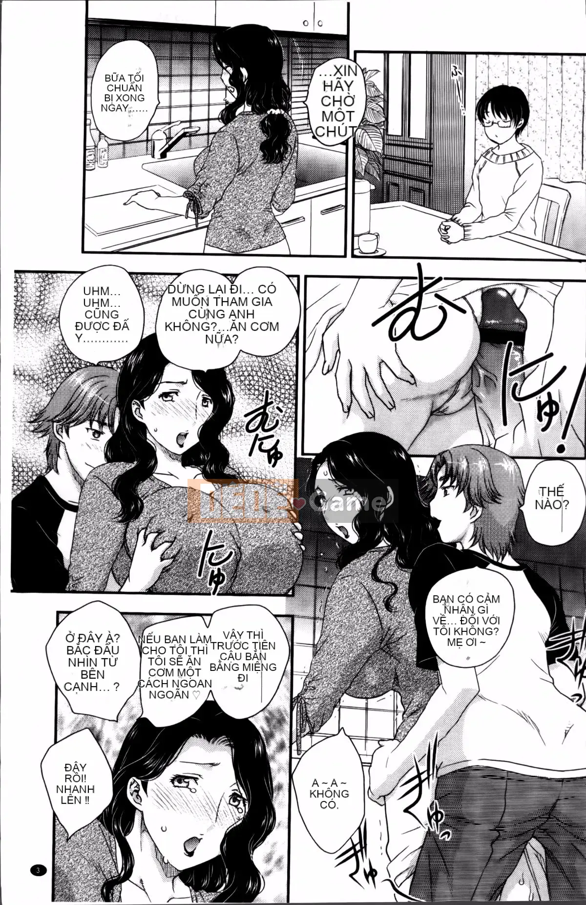 [Hiryu Ran] Mẹ sẽ thụ thai