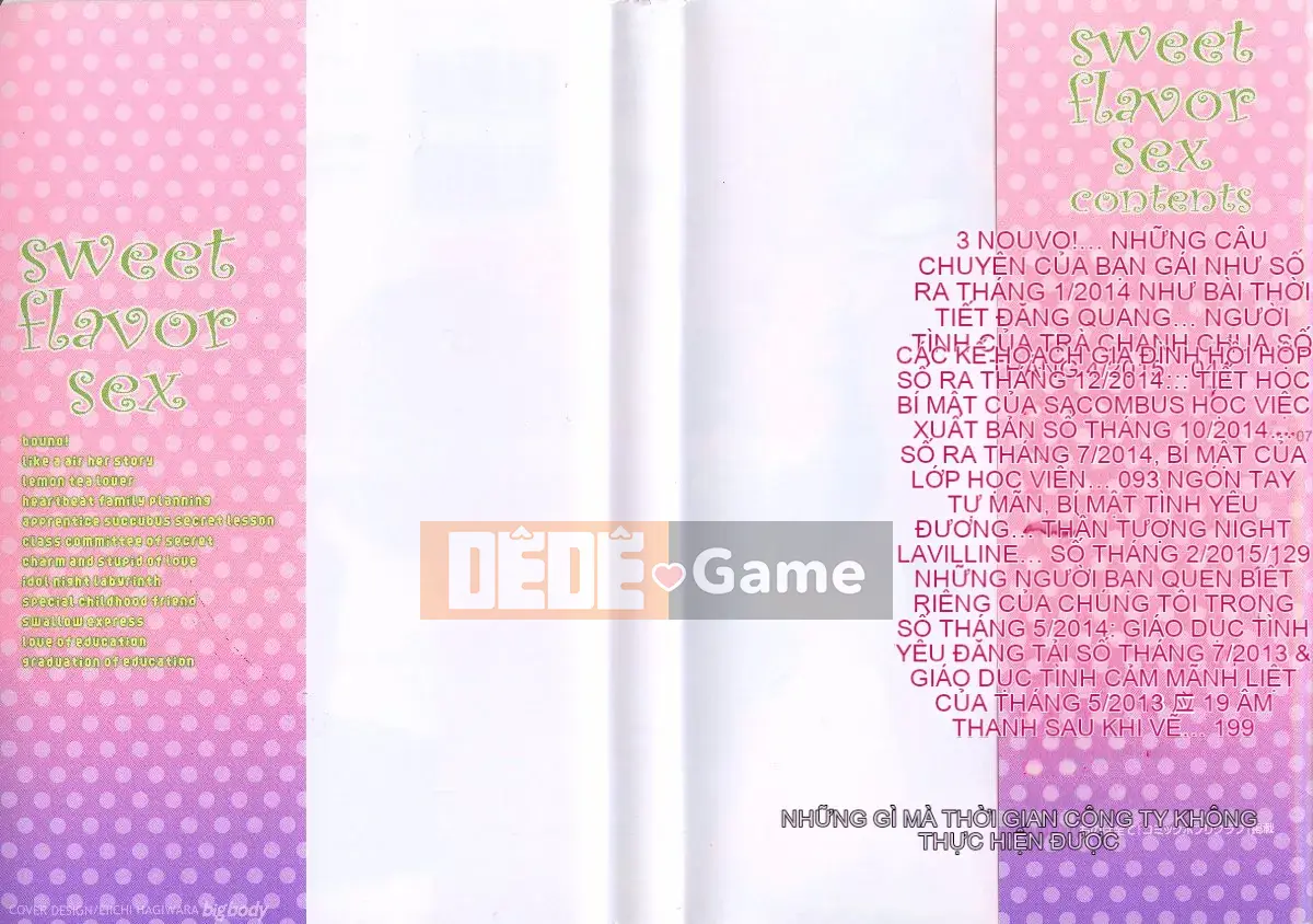 [Kem bóp khô] Amakuchi Sekuchu