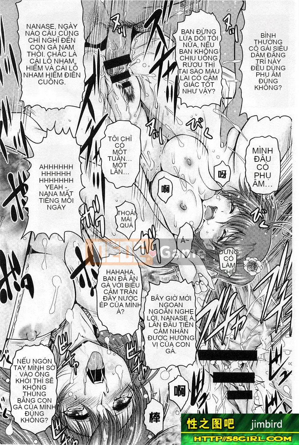 Bạn gái la hét từ phòng bên cạnh