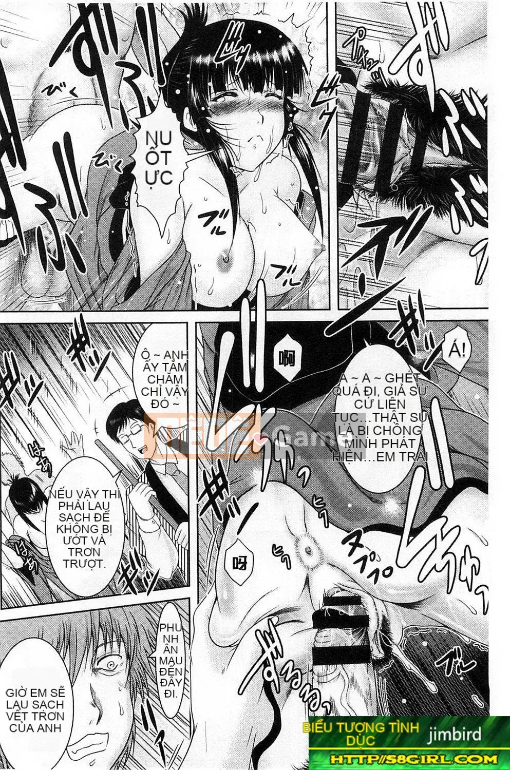 Bạn gái la hét từ phòng bên cạnh