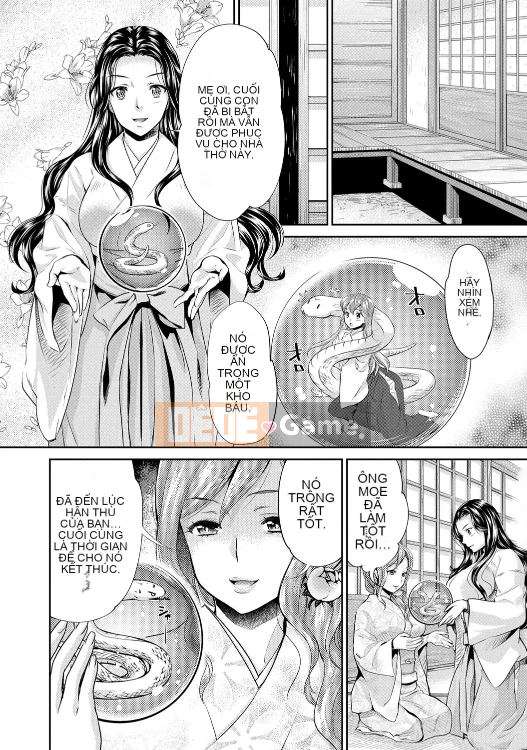 [Umemaru] Tiến lên như một vu nữ