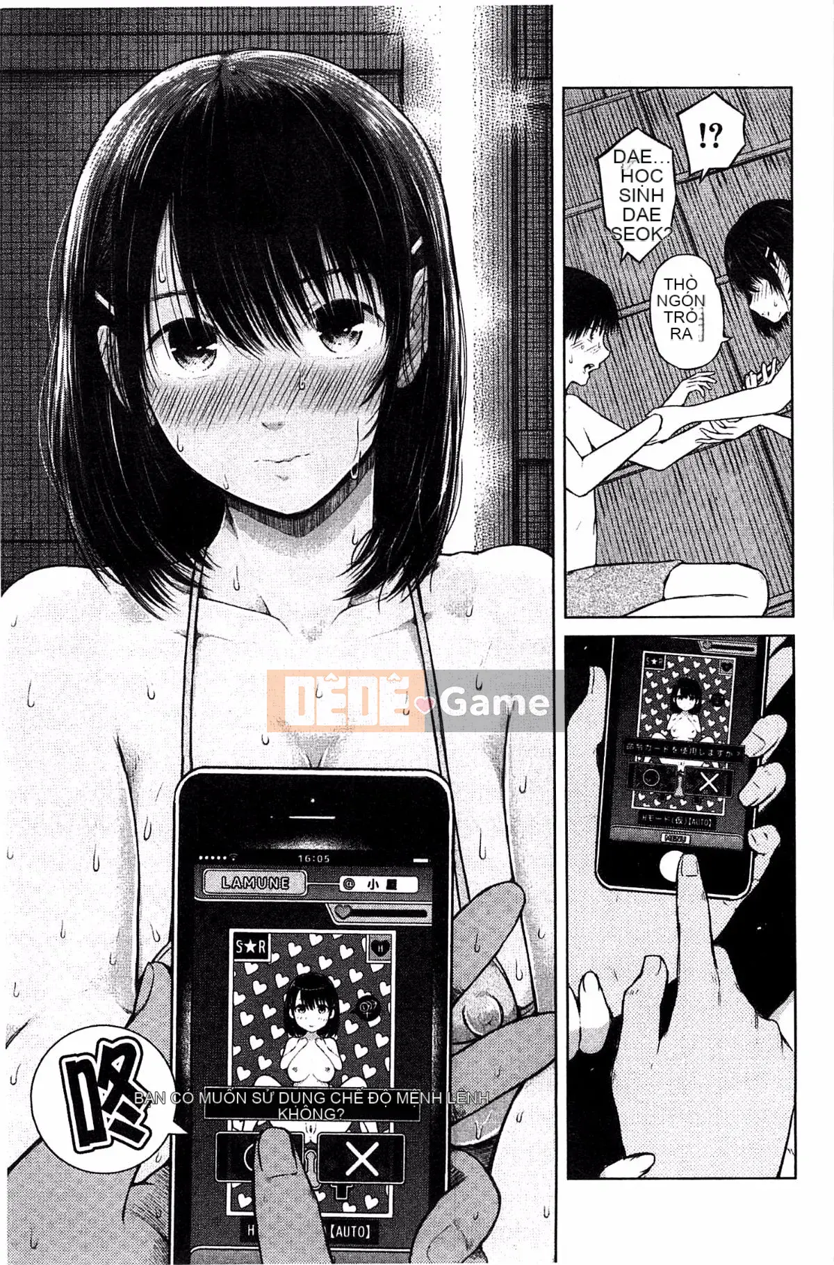 [Shioroku] Điện thoại thông minh de Iinari ♥ Bạn gái ngoan ngoãn