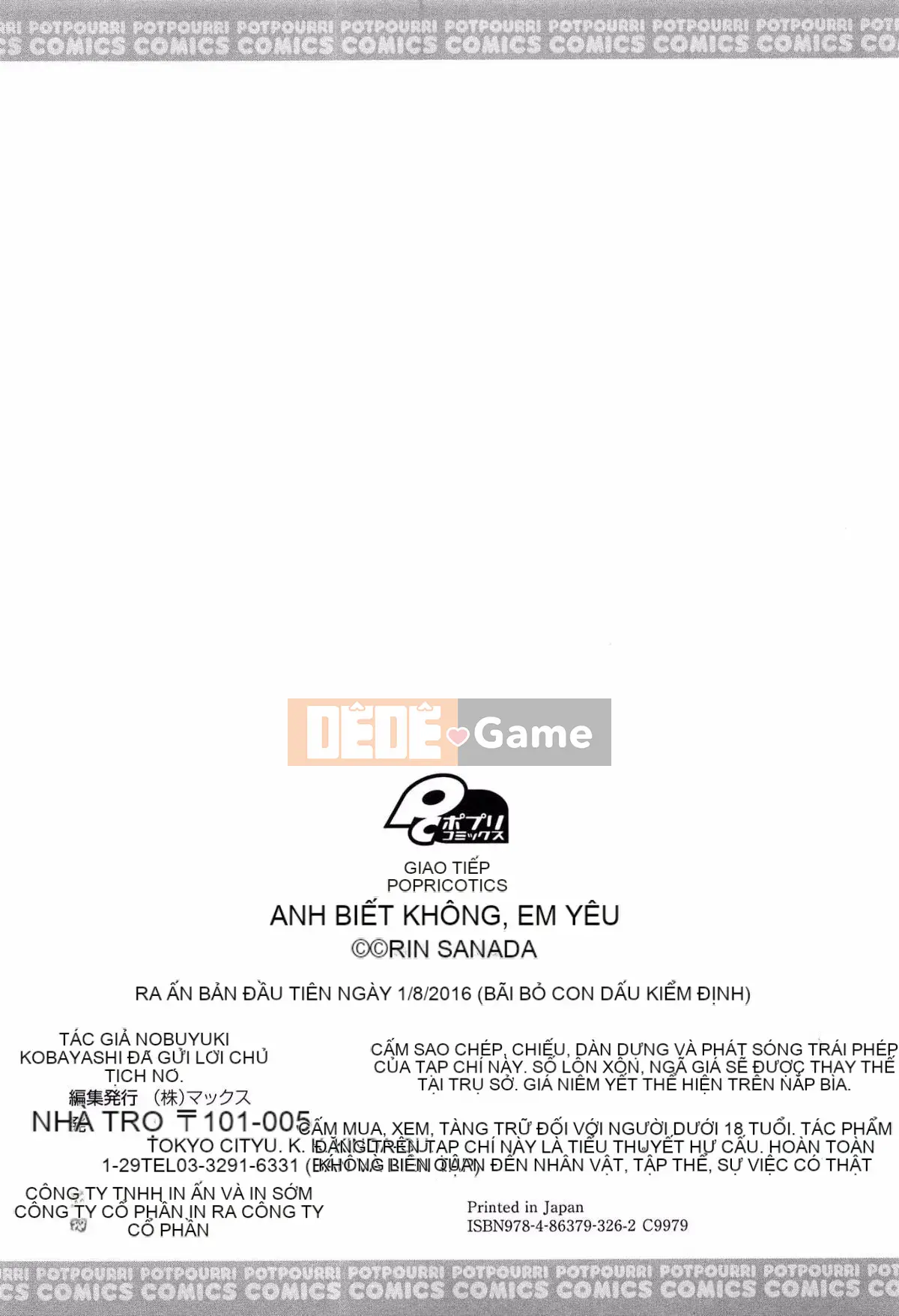 [Sanada Rin] Bạn biết đấy, tôi đây