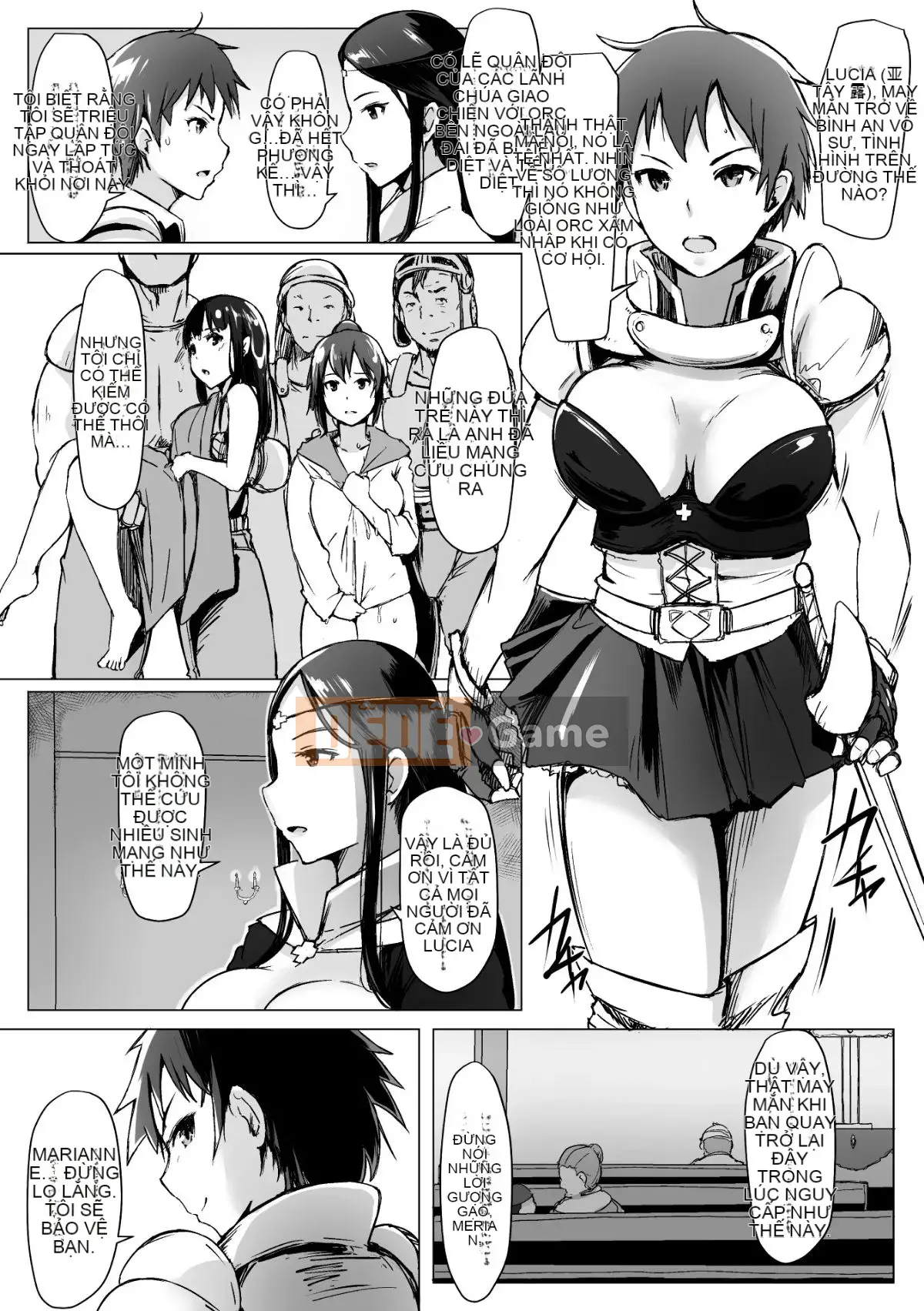 [Arakure] Câu chuyện hiệp sĩ Yamaneko Nữ hiệp sĩ Irina Tập 1~3