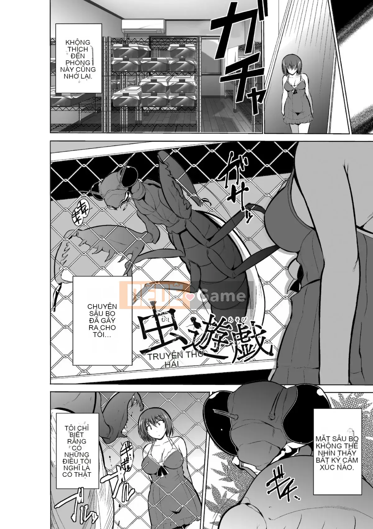 Chơi với côn trùng