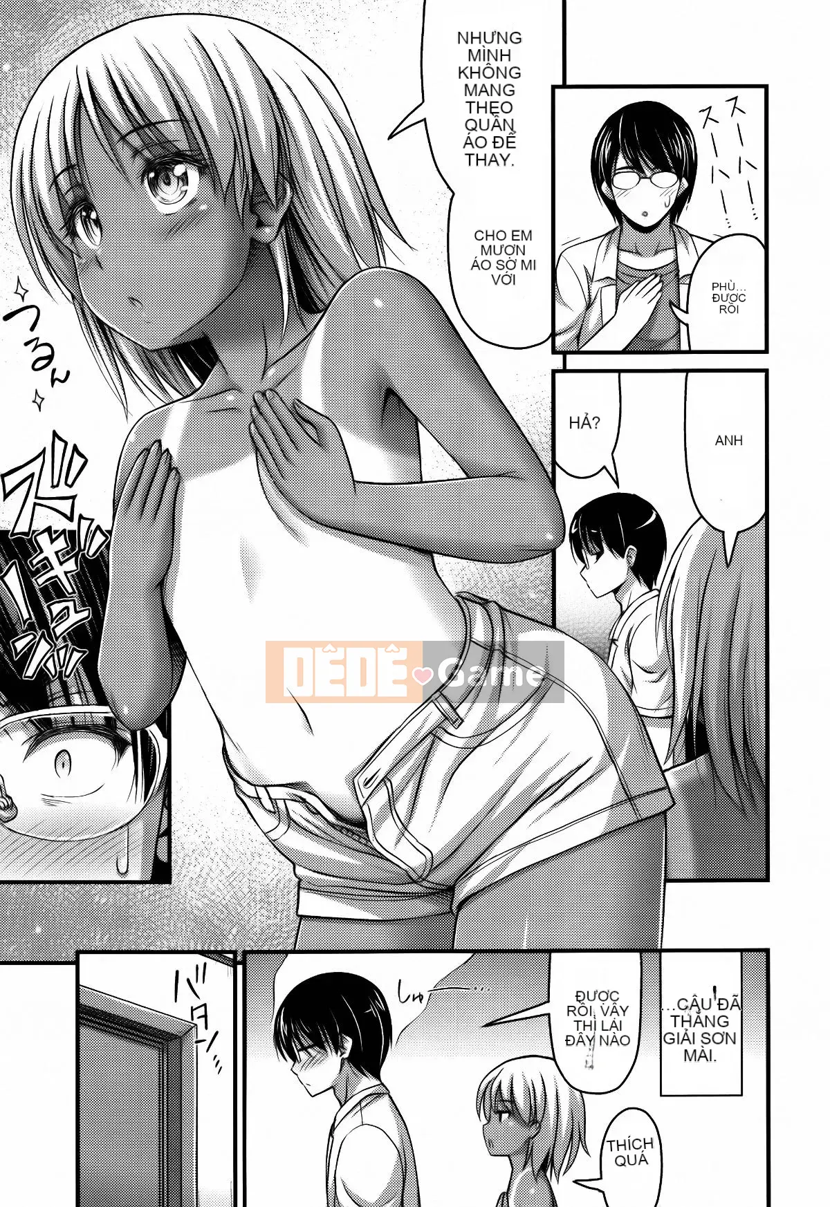 [Tiếng ồn] Quần short và Iro