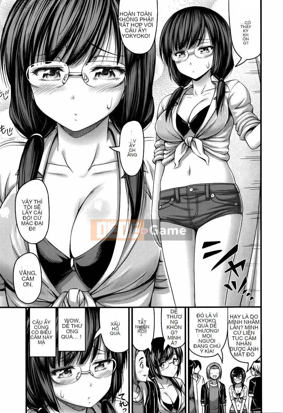 [Tiếng ồn] Quần short và Iro