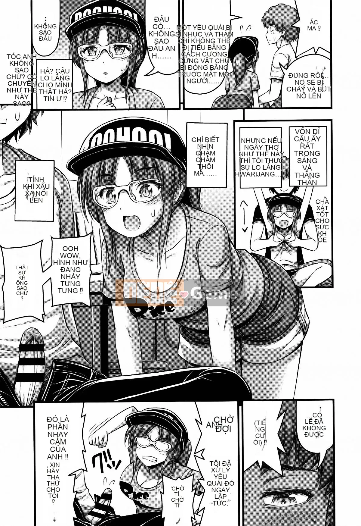 [Tiếng ồn] Quần short và Iro