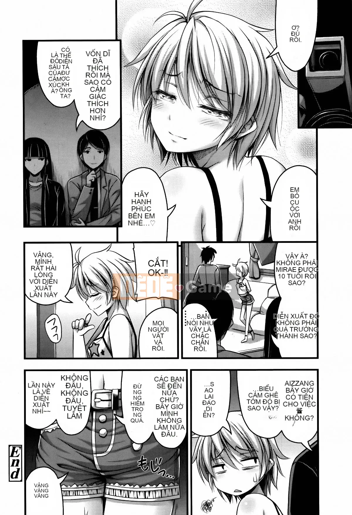 [Tiếng ồn] Quần short và Iro