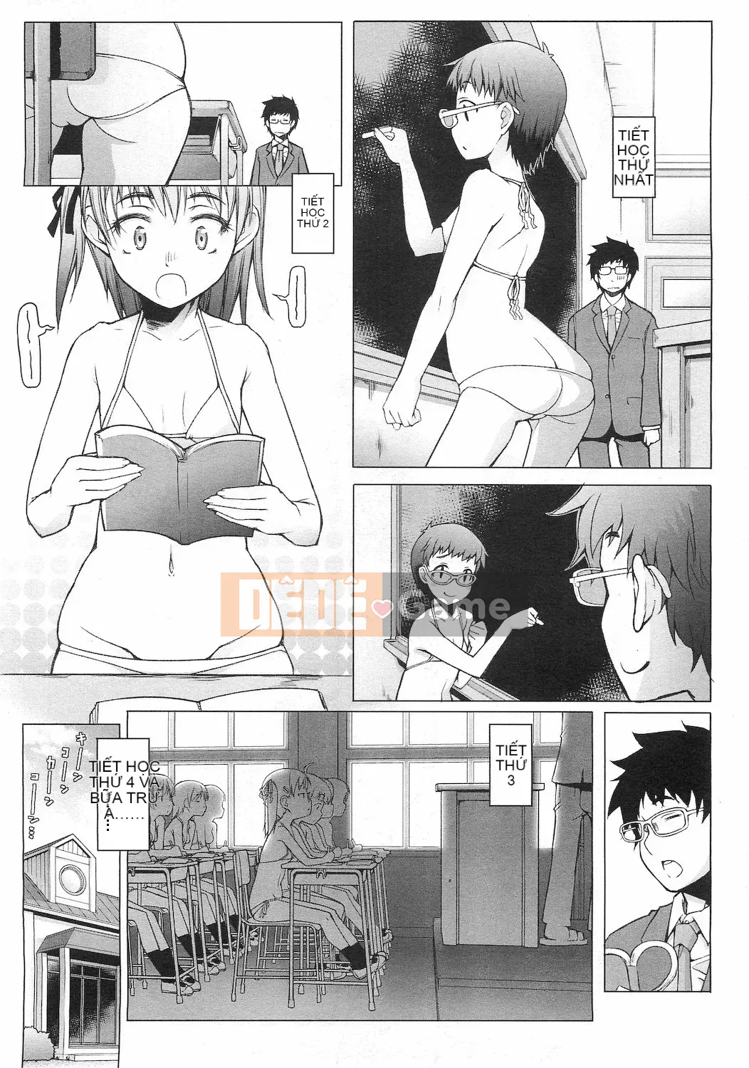 [Hán hóa đền thủy tinh][Amoki Guixing] Trường tiểu học tư thục ローレグ Trường tiểu học tư thục mặc áo tắm eo thấp (COMIC-LO) (Cuối ngày 1-7)