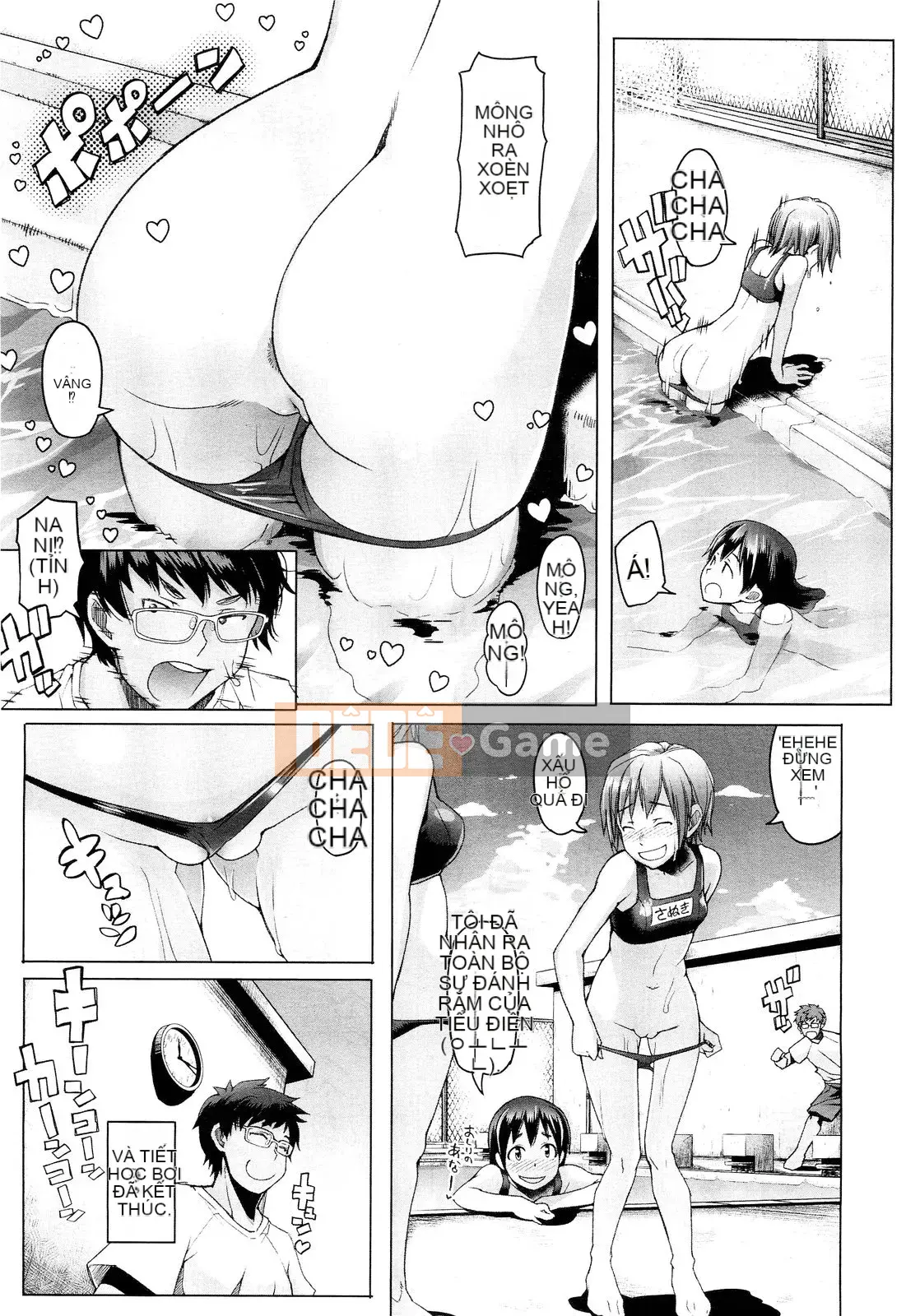 [Hán hóa đền thủy tinh][Amoki Guixing] Trường tiểu học tư thục ローレグ Trường tiểu học tư thục mặc áo tắm eo thấp (COMIC-LO) (Cuối ngày 1-7)