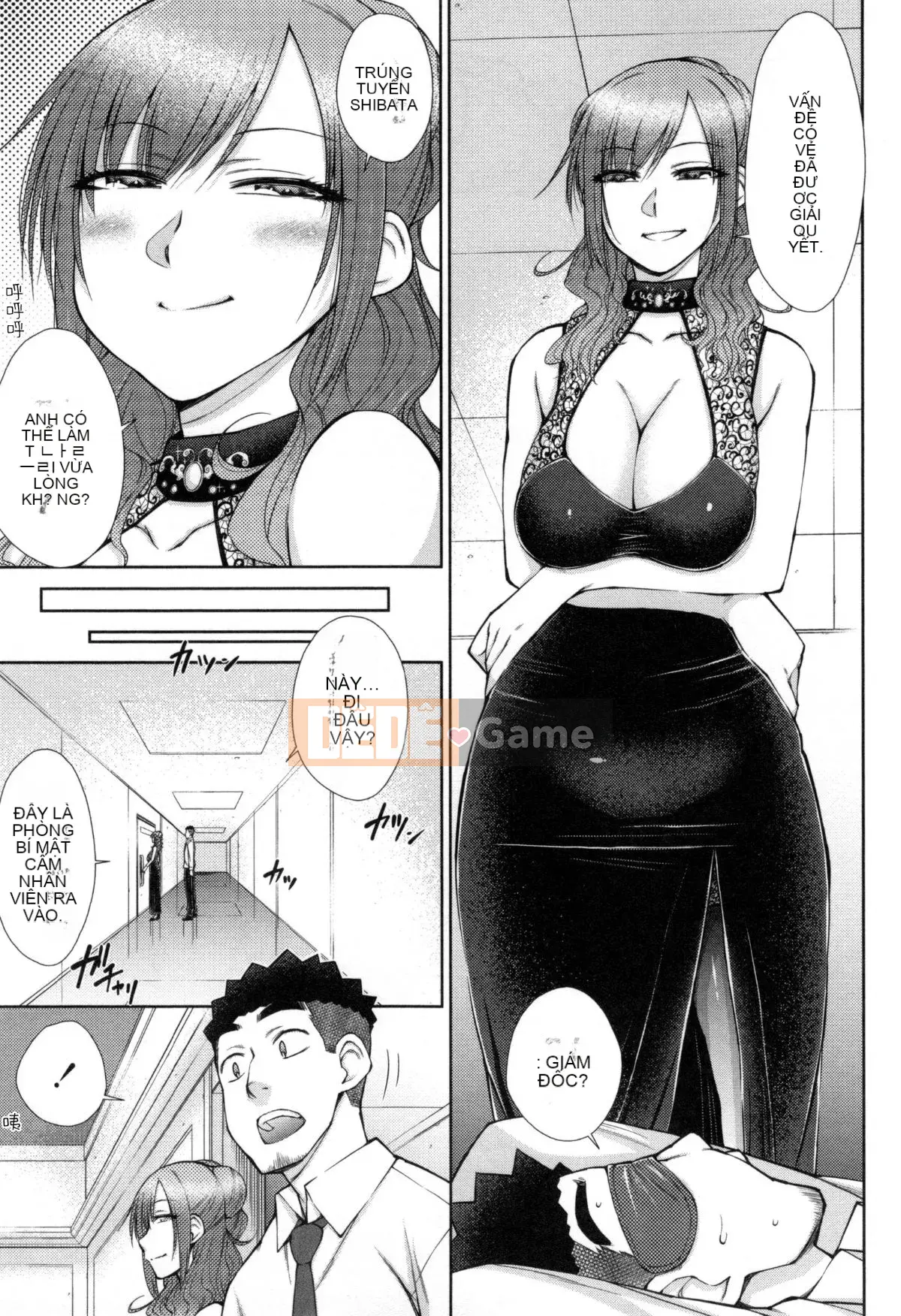 [Igarashi Shono] Đây là phần xử lý tình dục dành riêng cho nhân viên nữ