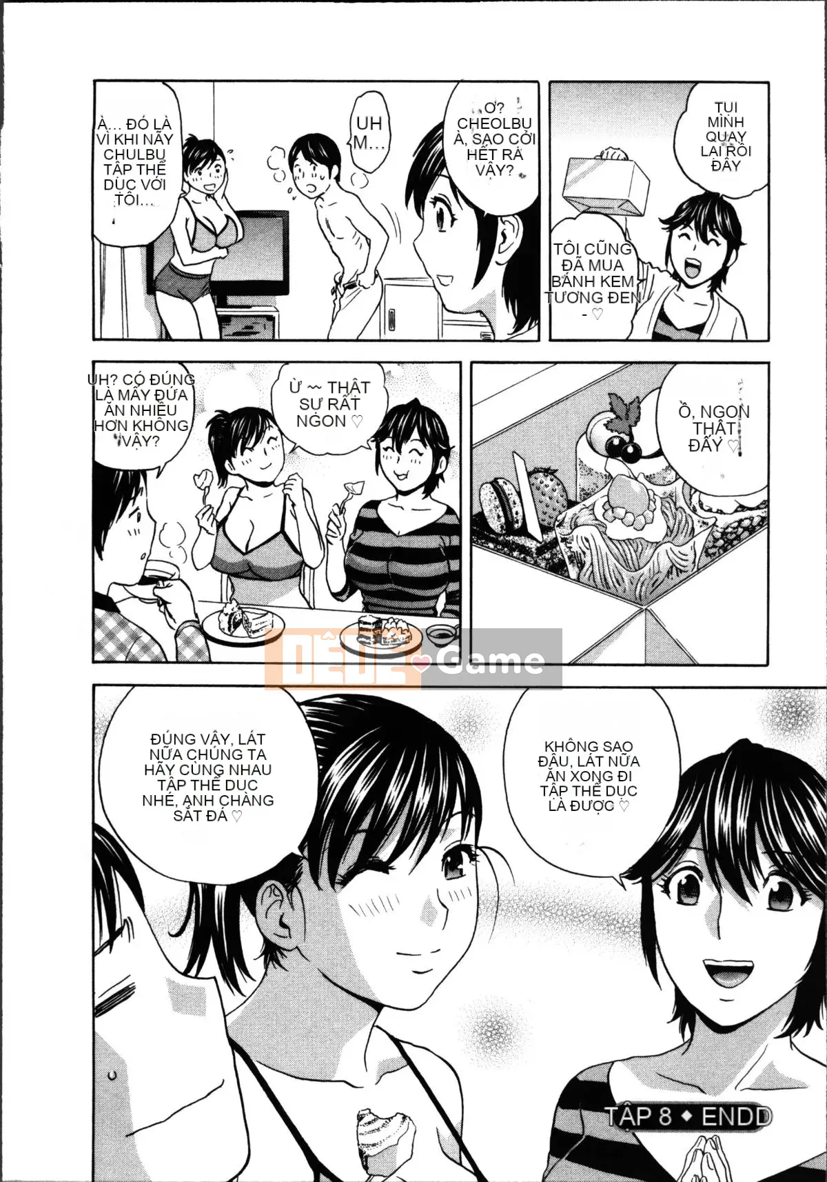 [Eimaru] Hustle!Vợ chung cư♥1&2 [Tiếng Trung]