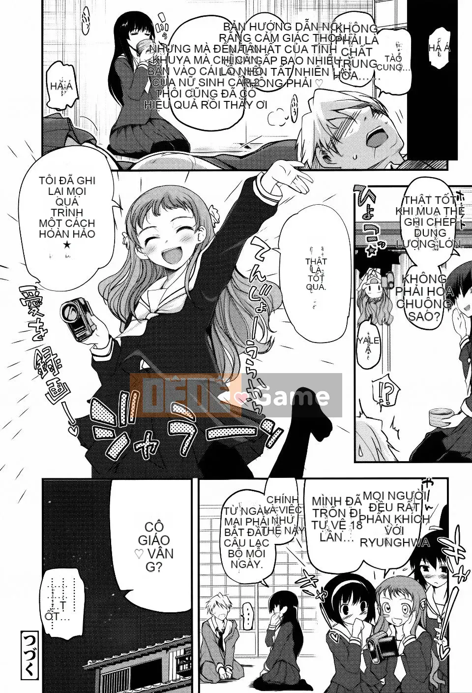 [Tsukiyoshi Hiroki] Trà đạo của các cô gái