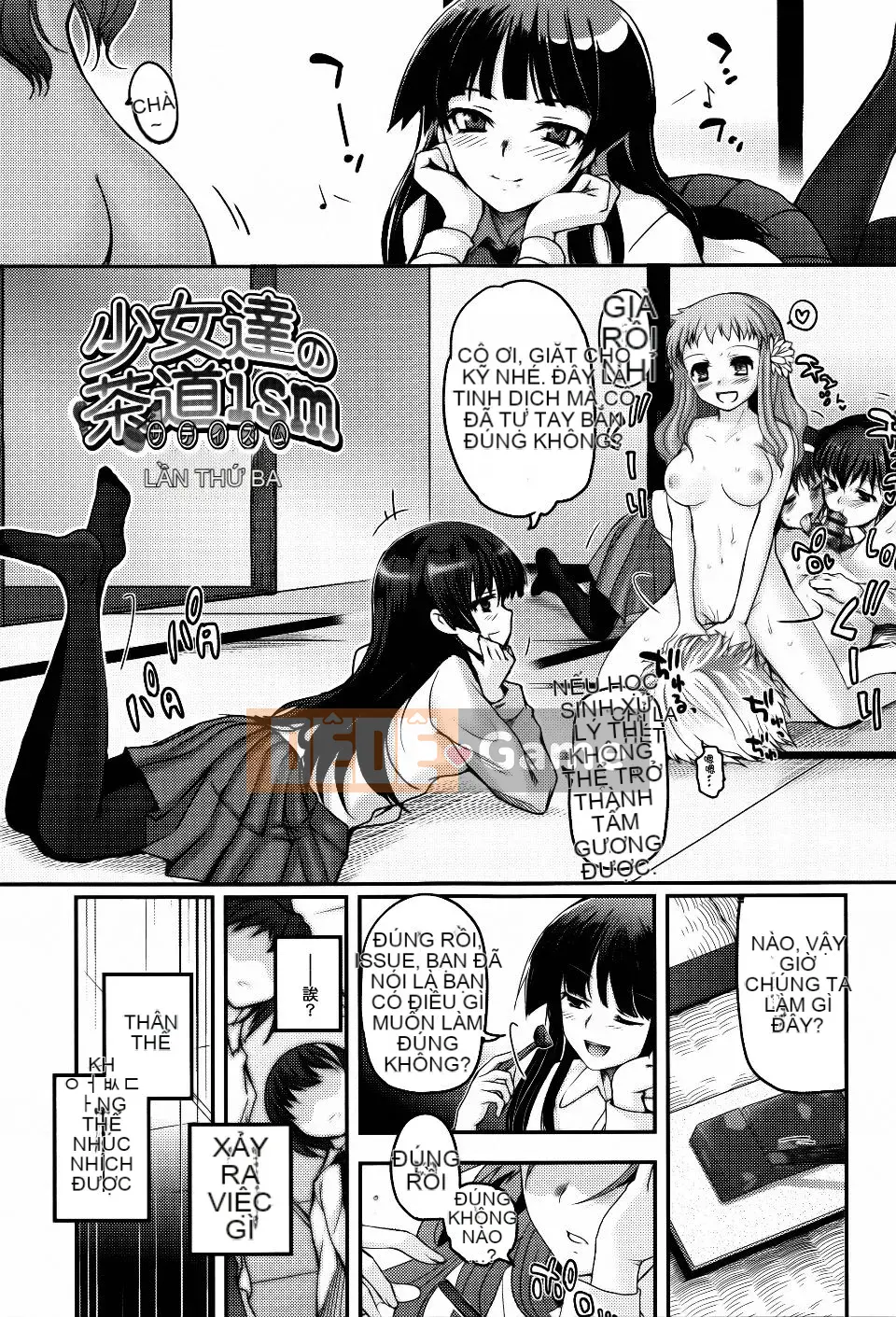 [Tsukiyoshi Hiroki] Trà đạo của các cô gái